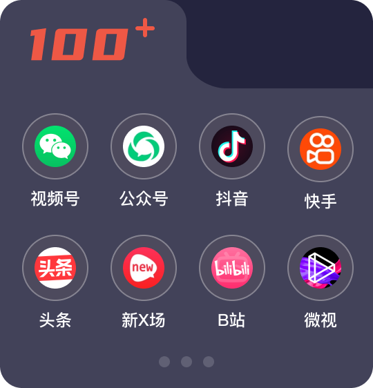 支持100+视频网站